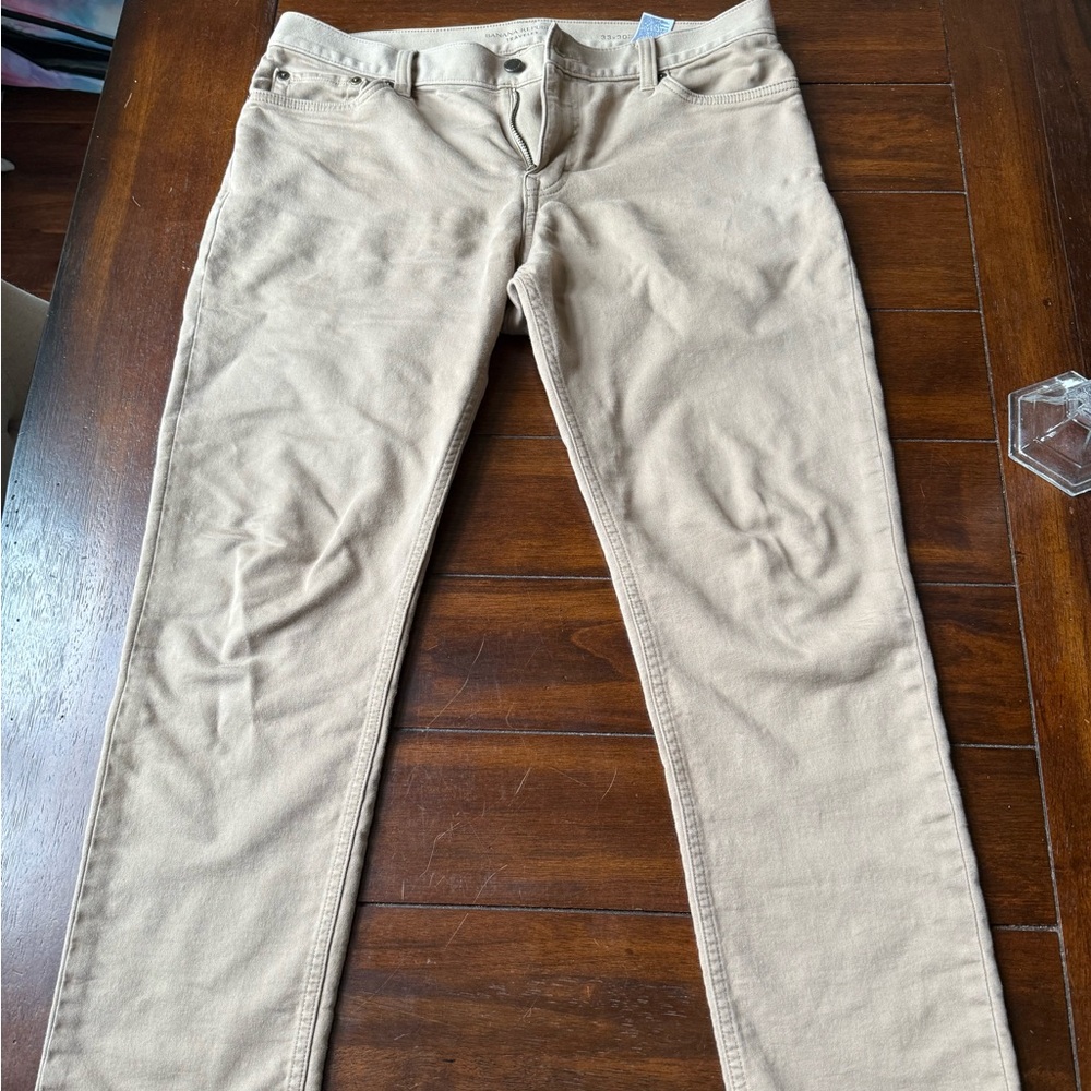 Banana Republic slim fit traveler pants
